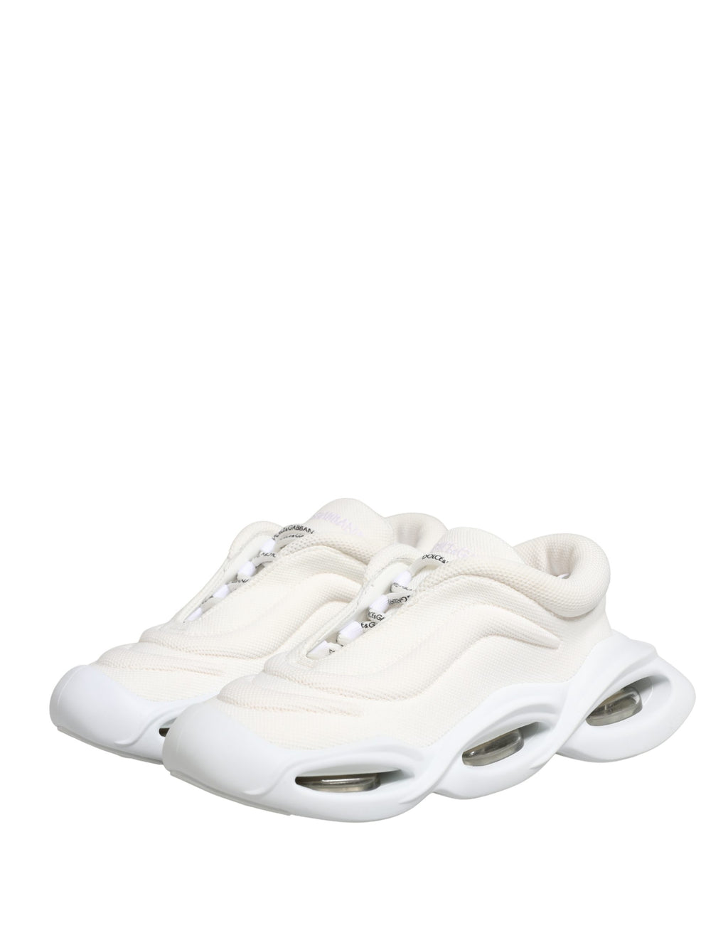 White Slip On Wave Low Top Sneakers Shoes