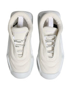 White Slip On Wave LowTop Sneakers Shoes