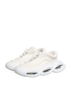 White Slip On Wave LowTop Sneakers Shoes