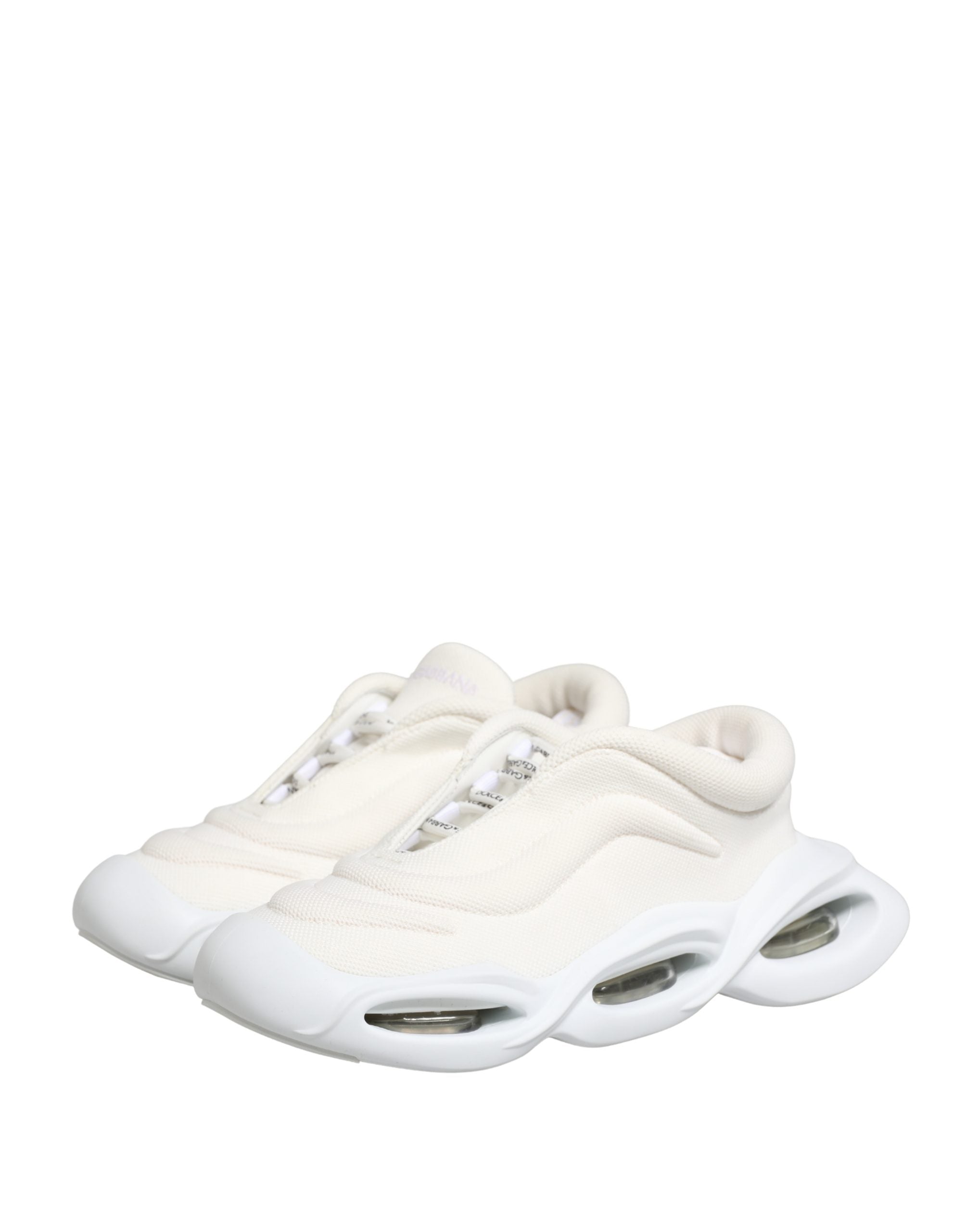 White Slip On Wave LowTop Sneakers Shoes