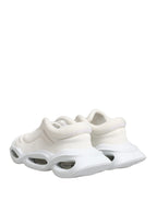 White Slip On Wave LowTop Sneakers Shoes