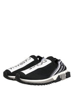 Black Sorrento Slip On Low Top Sneakers Shoes