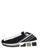 Black Sorrento Slip On Low Top Sneakers Shoes