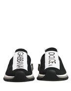 Black Sorrento Slip On Low Top Sneakers Shoes