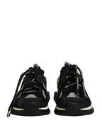 Black Mesh Sorrento Trekking Sneakers Shoes