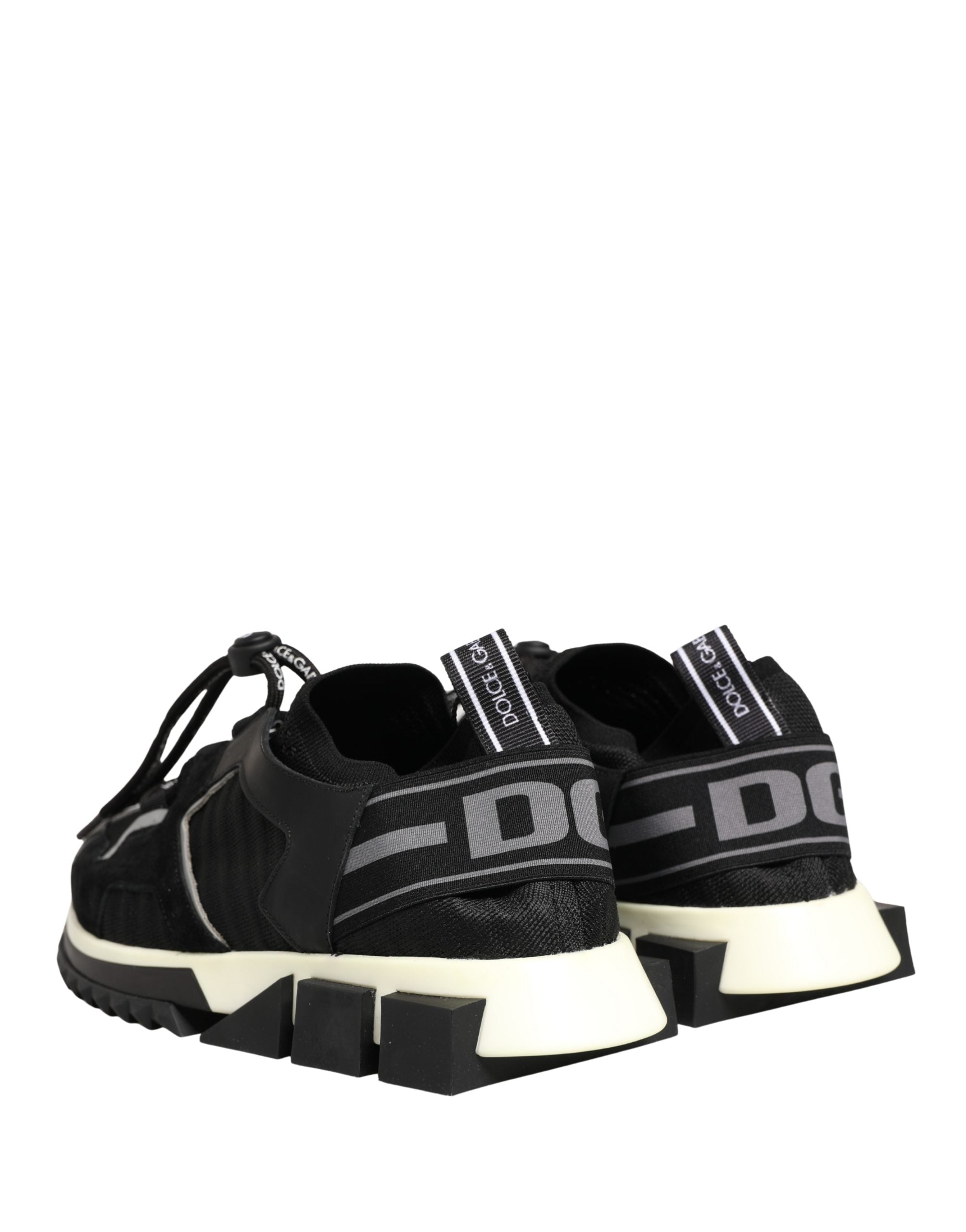 Black Mesh Sorrento Trekking Sneakers Shoes