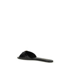 Black Calf Leather Bos Taurus Sandals