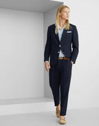 Blue Cotton Blazer
