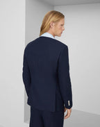 Blue Cotton Blazer