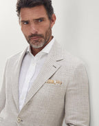 Beige Linen Blazer