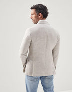 Beige Linen Blazer