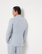 Light Blue Linen Blazer