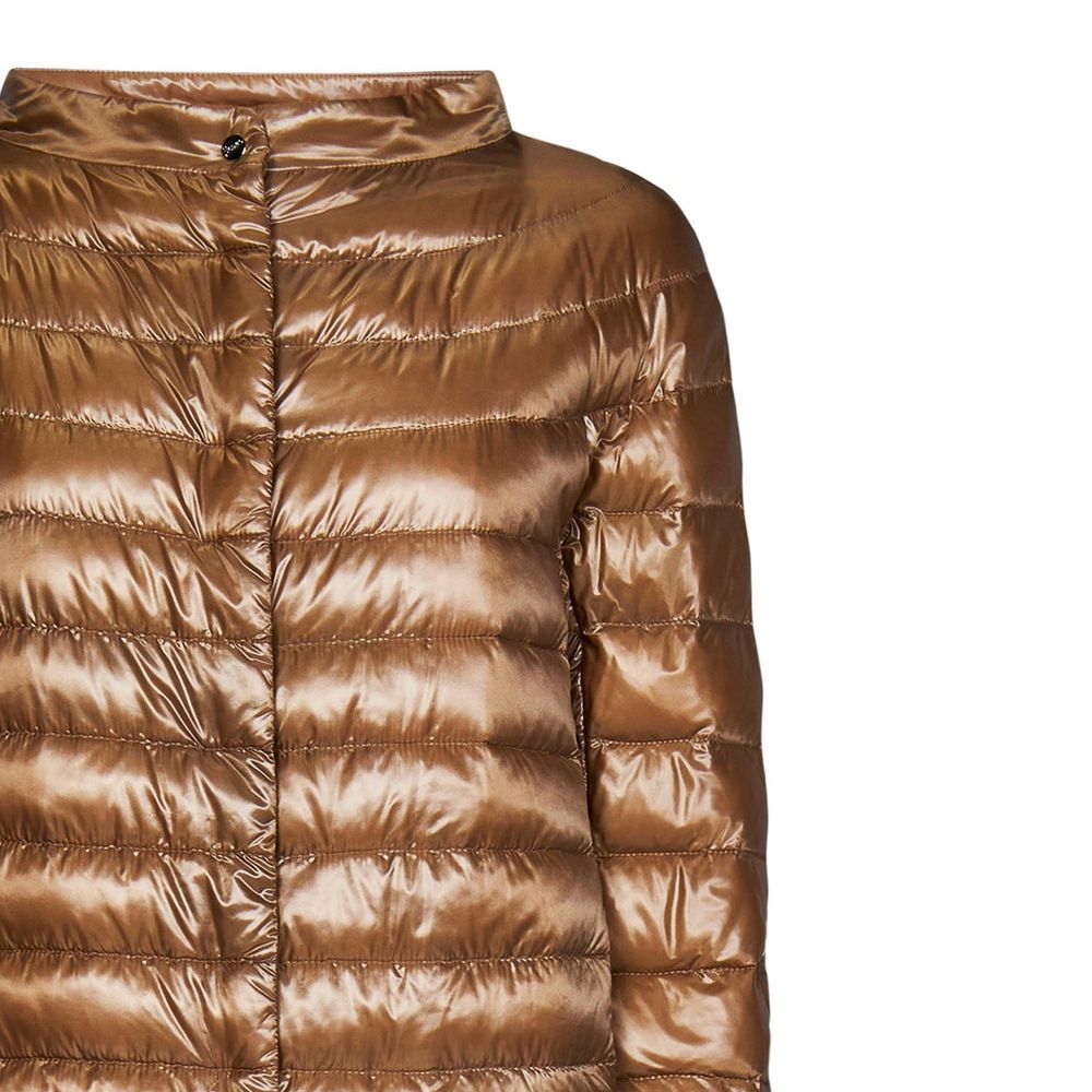 Brown Polyamide Coat