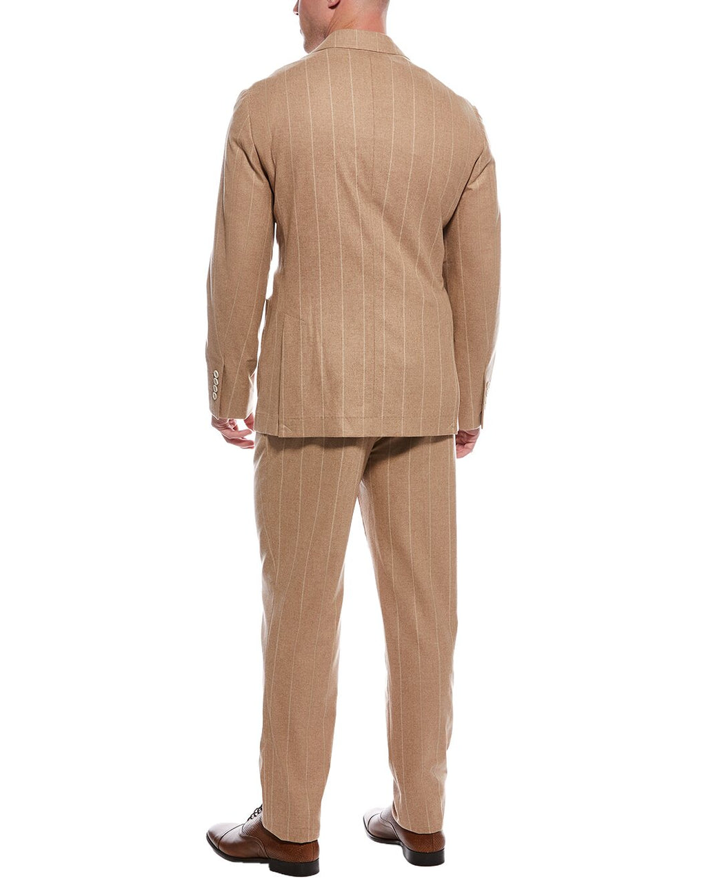 Brown Wool Two-Piece Suit