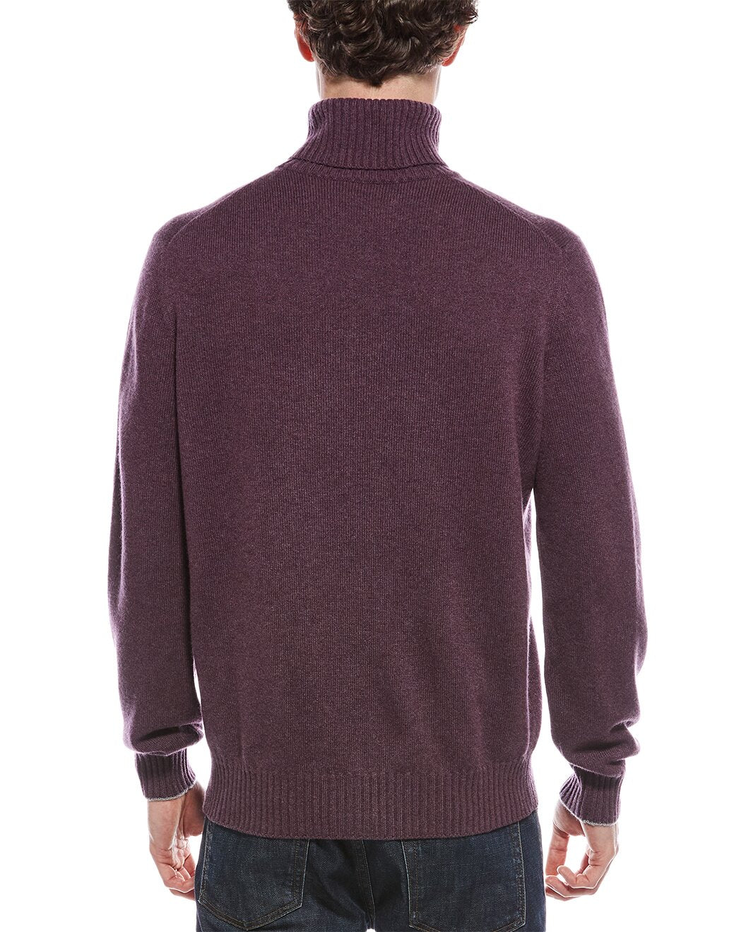 Brown Cashmere Turtleneck