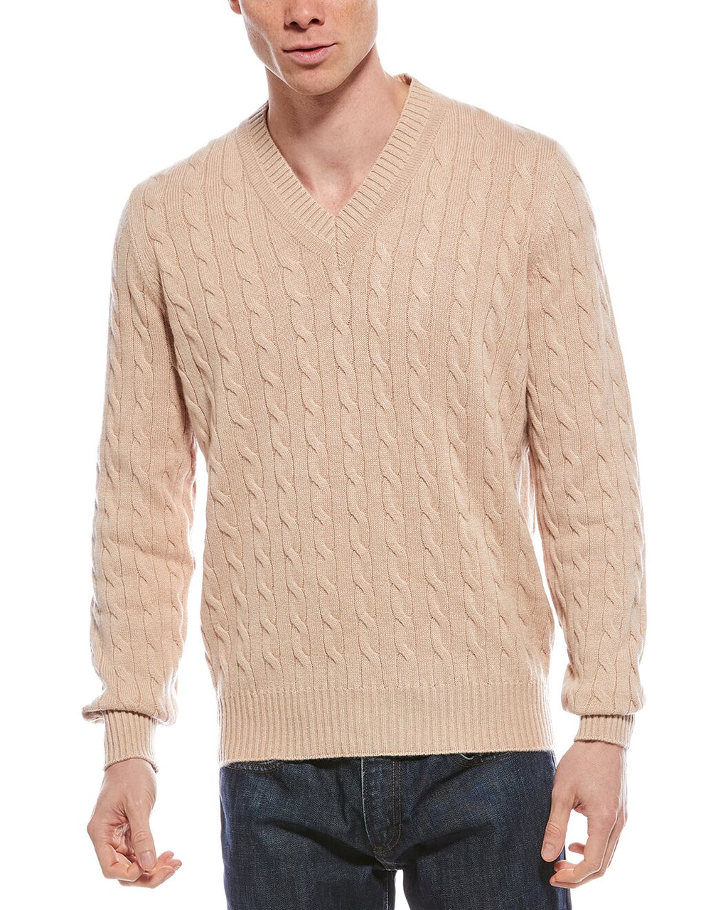 Brown Cashmere Sweatshirt