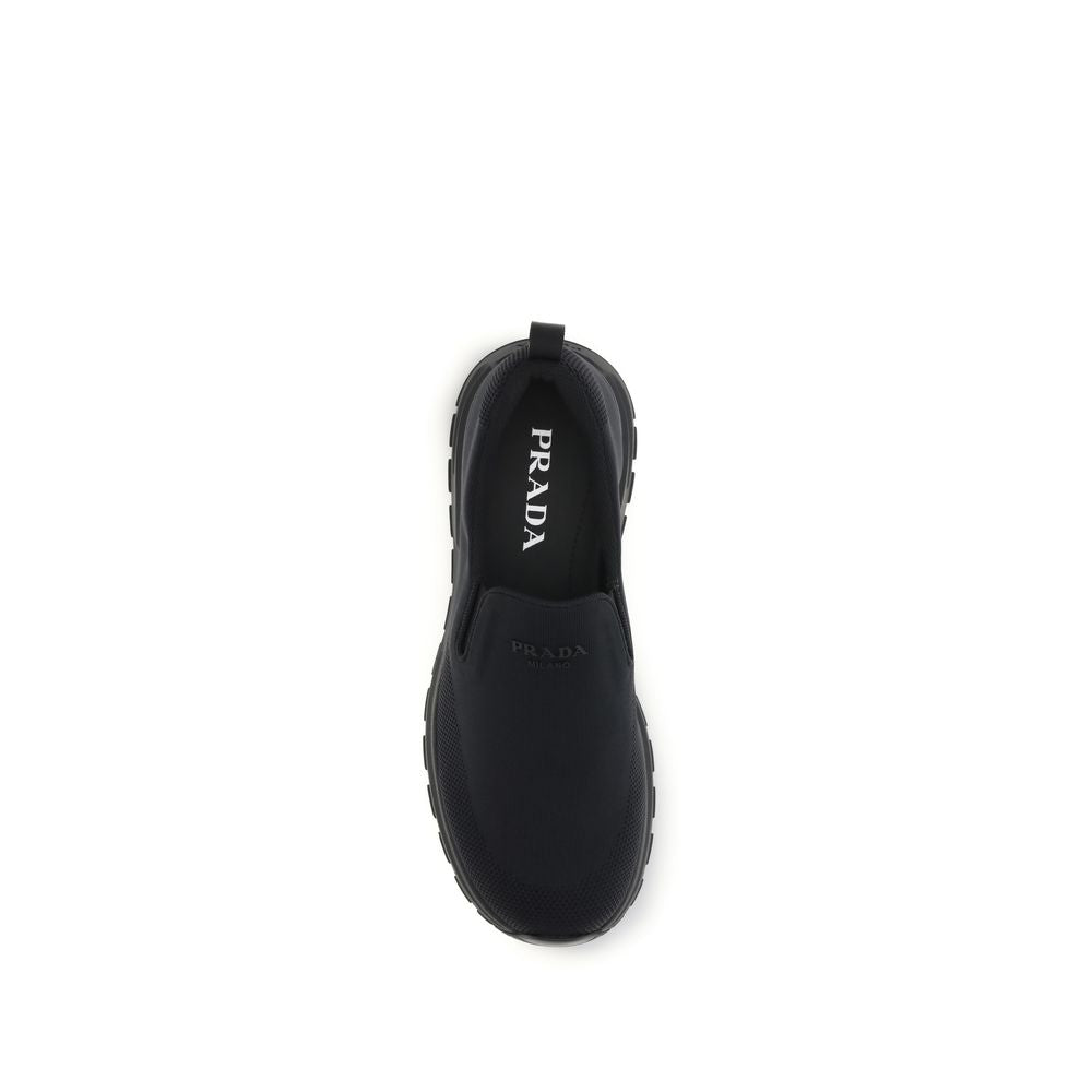 Black Recycled Polyamide Sneakers