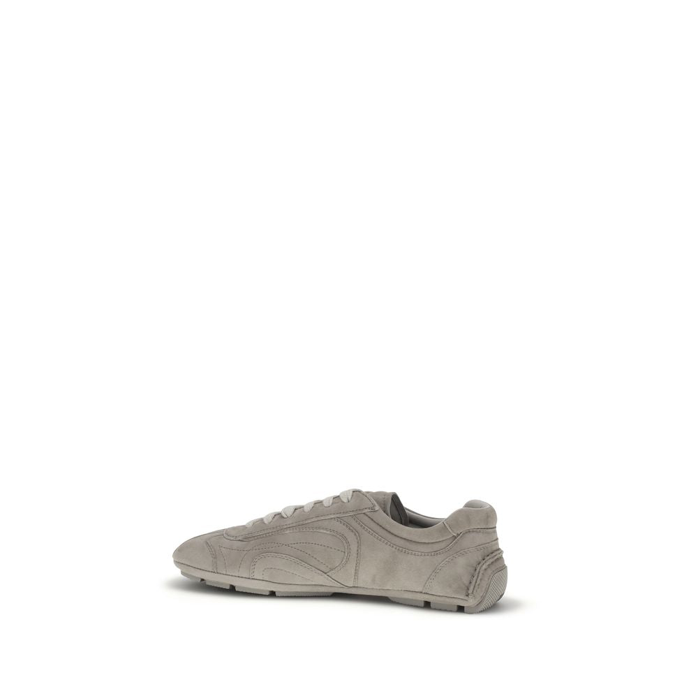 Beige Lamb Ovis Aries Aries Athletic Sneakers