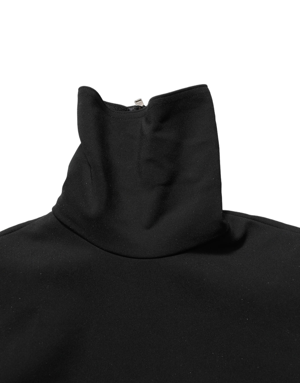 Black Long Sleeves Viscose Sheath Maxi Dress