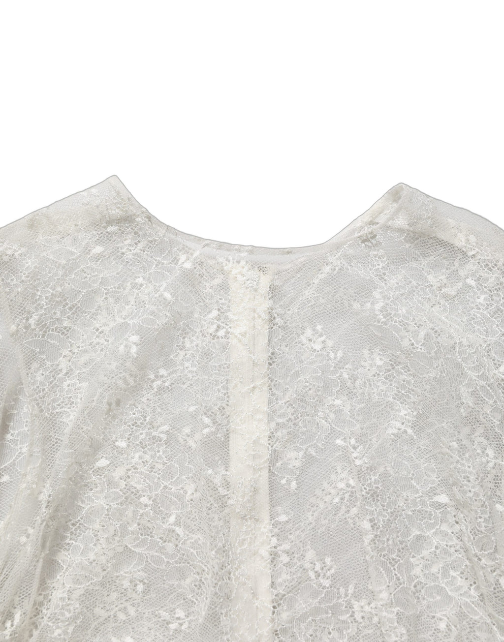 White Floral Lace Sheer Sleeveless Midi Dress