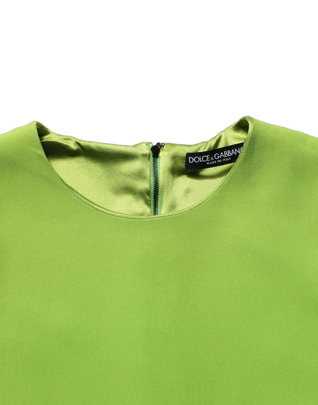 Green Viscose Sleeveless A-line Mini Dress