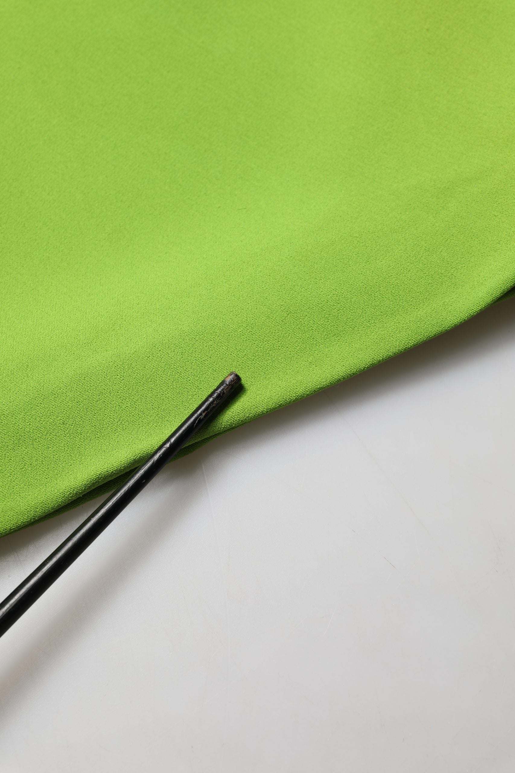 Green Viscose Sleeveless A-line Mini Dress