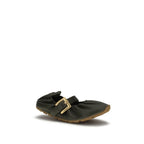 Bicolor Calf Leather Bos Taurus Ballet Flats