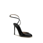 Black Calf Leather Bos Taurus High Heel Pumps