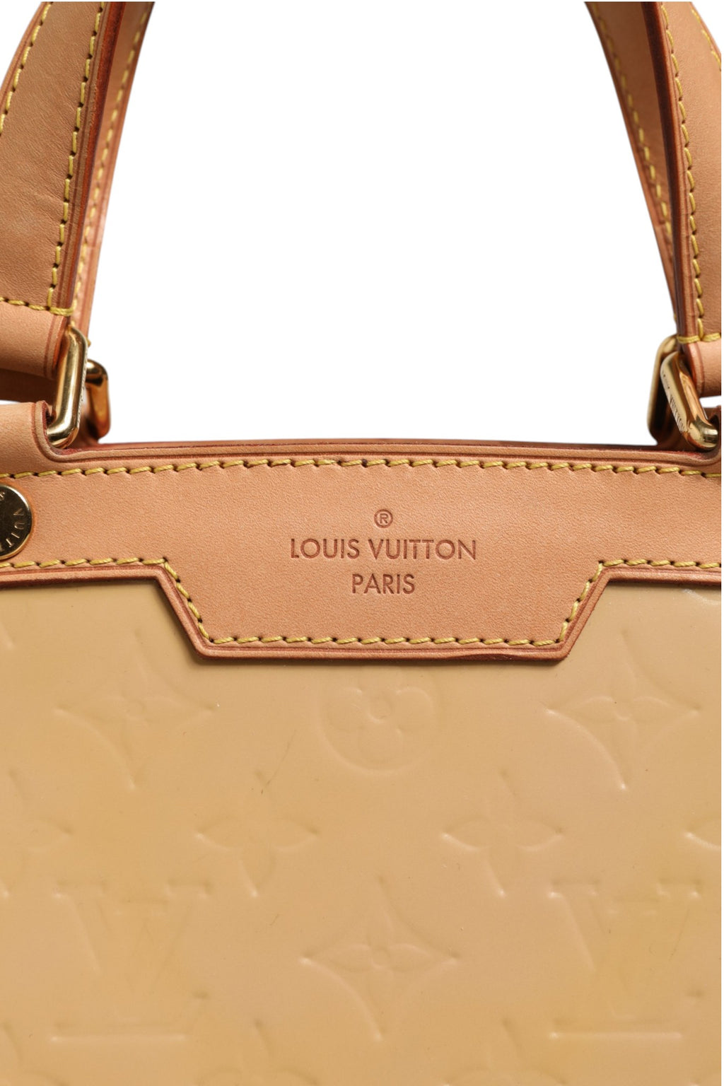 Monogram Vernis Brea MM Beige Poudre