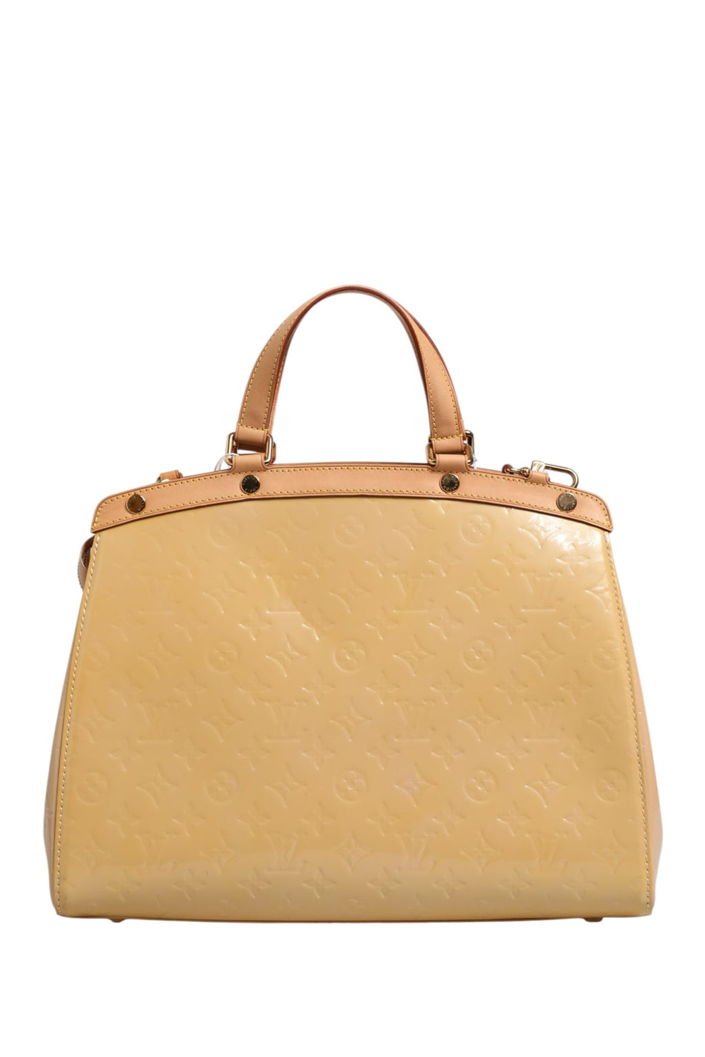 Monogram Vernis Brea MM Beige Poudre