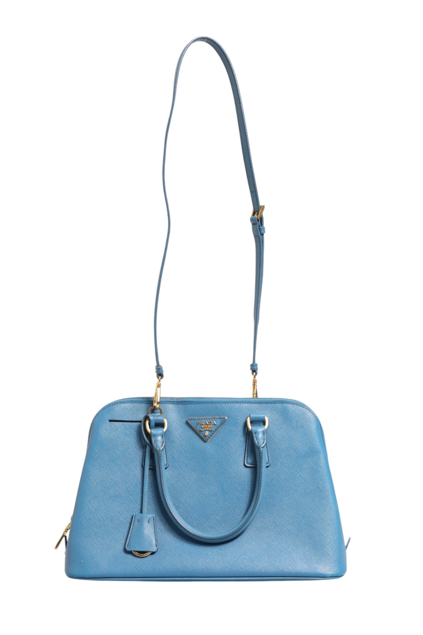 Saffiano Leather Medium Promenade Satchel