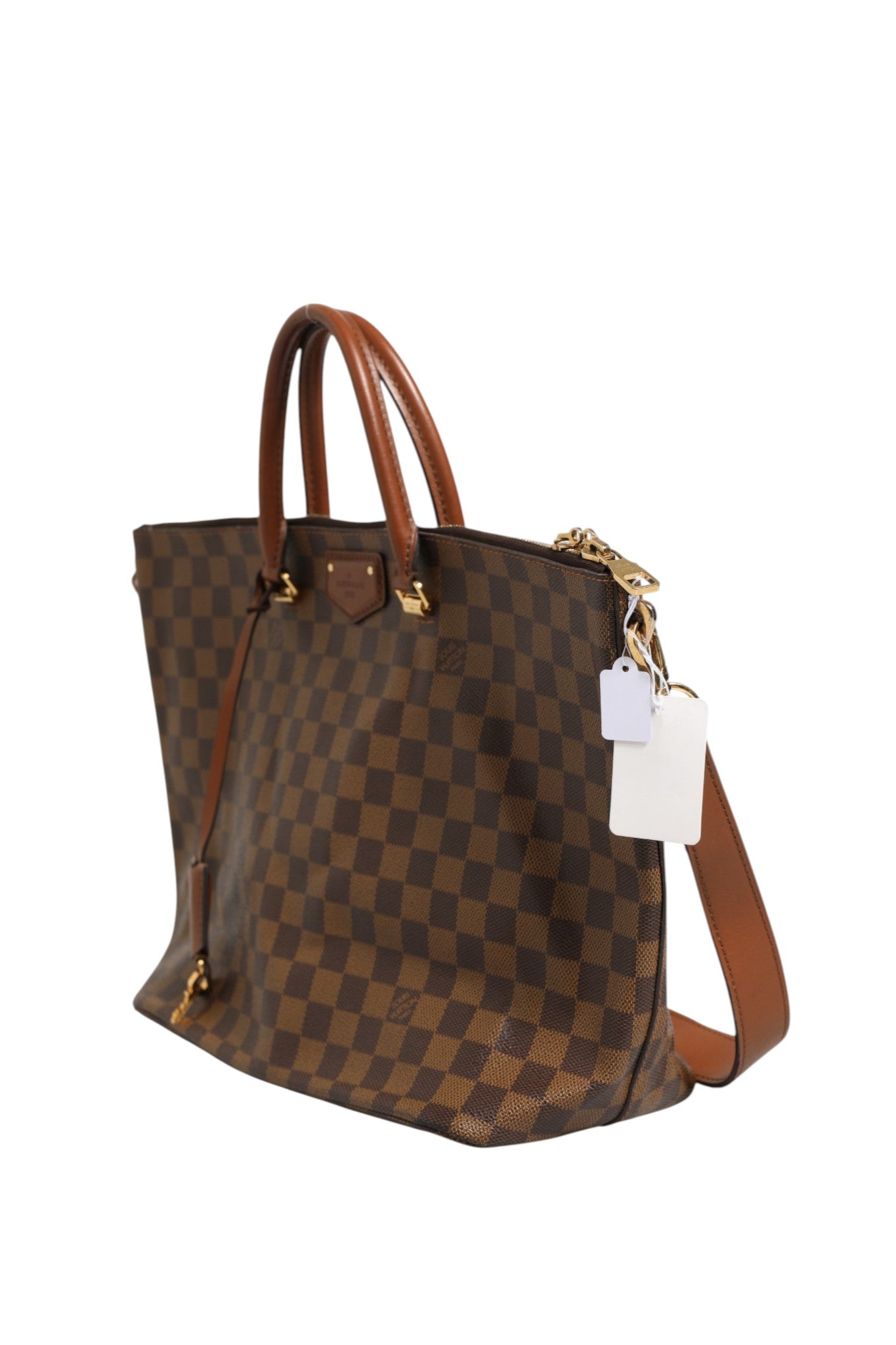 Damier Ebene Belmont Tote Bag