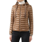 Brown Polyamide Shell Jacket