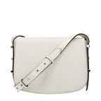 Blue Leather Crossbody Bag