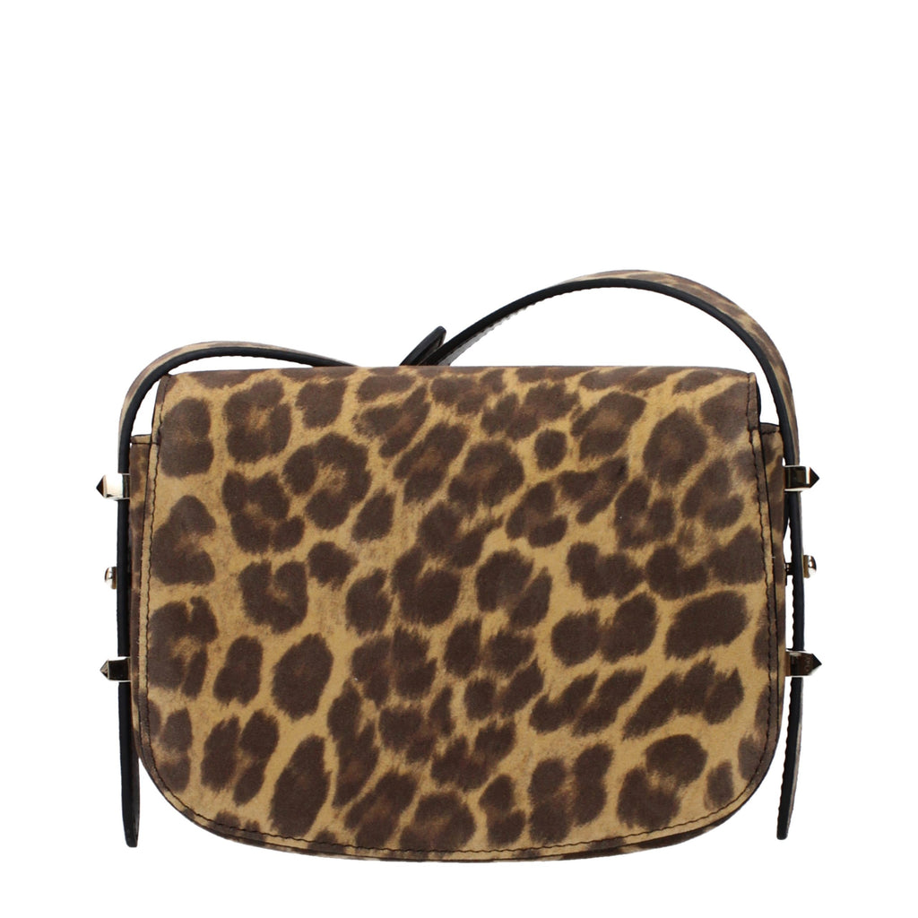 Brown Leather Crossbody Bag