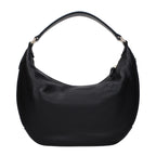 Black Leather Shoulder Bag