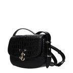 Black Leather Crossbody Bag