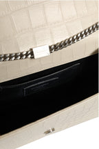 Kate Tassel Small Croc-Embossed Leather