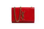 Kate Red Leather Crossbody Bag