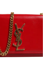 Kate Red Leather Crossbody Bag