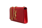 Kate Red Leather Crossbody Bag