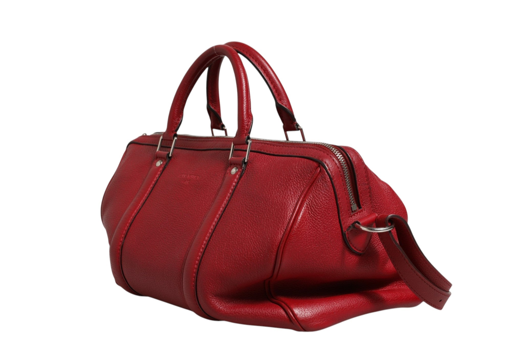 Sofia Coppola Handbag In Burgundy Leather