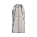 Gray Polyester Coat