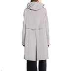 Gray Polyester Coat