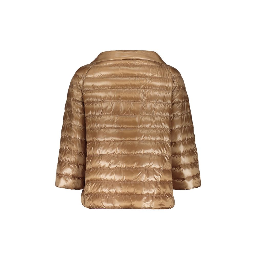 Brown Polyamide Coat