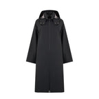 Black Polyester Coat