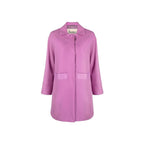 Purple Cotton Coat