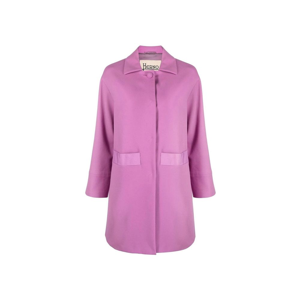 Purple Cotton Coat