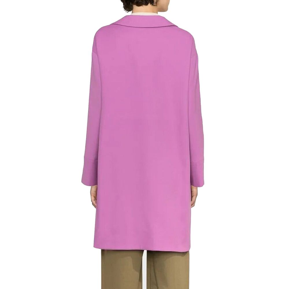 Purple Cotton Coat