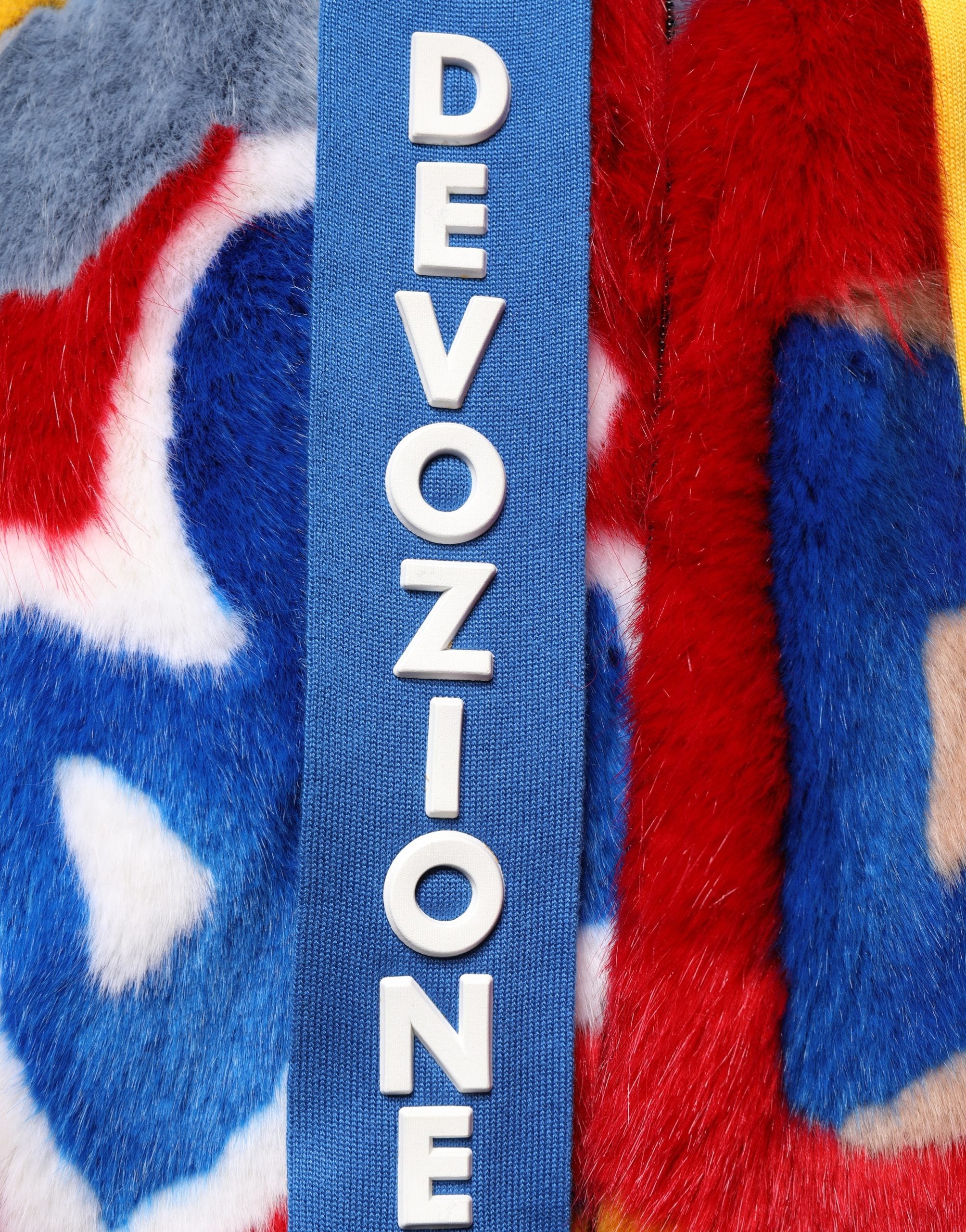 Multicolor Graffiti Print Zip Hooded Jacket